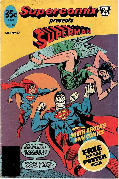 South African Comic Books Supercomix Superman 27