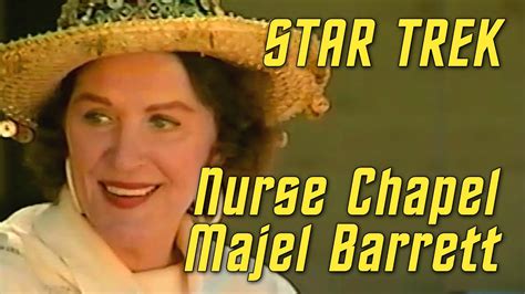 A Conversation With Majel Barrett Roddenberry Star Trek S Nurse Chapel