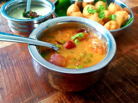 Tiffin Sambar Recipe A Quick Hotel Style Tiffin Sambar Prema S Culinary