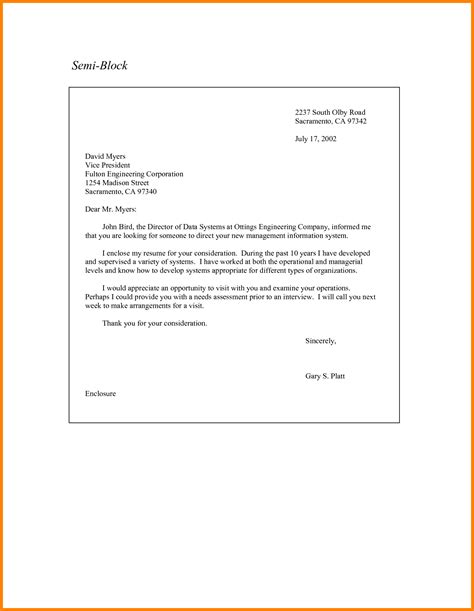 How To Write A Business Letter In Full Block Style Business Letter