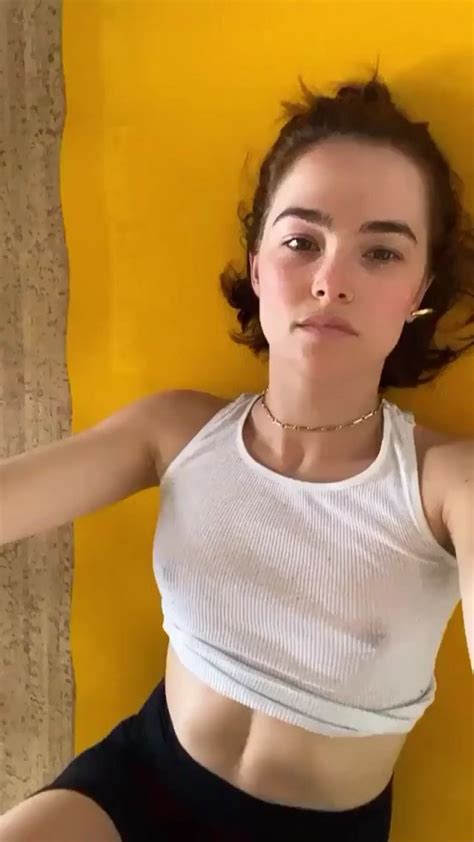 Zoey Deutch Braless Boobs In A See Through Top Fappenist