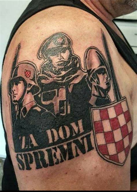 Pin By Andythecro On Croatian Tattoo Croatian Tattoo Tattoos Skull