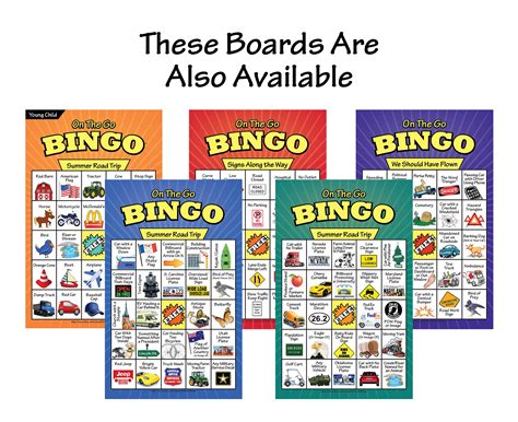 Big Board License Plate Bingo Travel Game With Vanity Plate Etsy