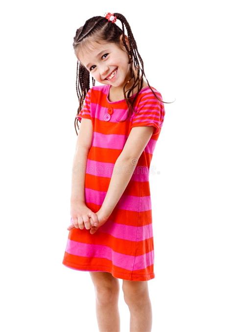 Pretty Girl In Pink Dress Stock Image Image Of Expression 24916239