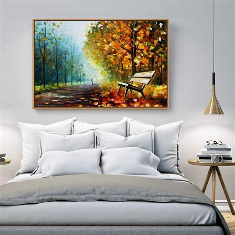 Wall26 Floating Framed Canvas Wall Art For Living Room Bedroom Scenery Canvas Prints For Home