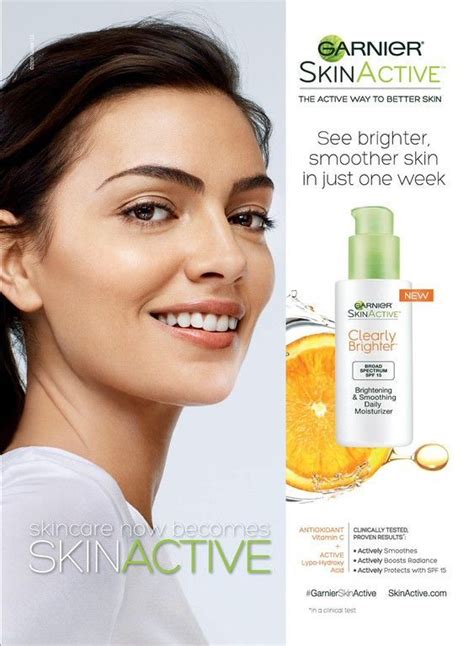 Image Result For Skincare Advertising Beauty Ad Garnier Skin Active