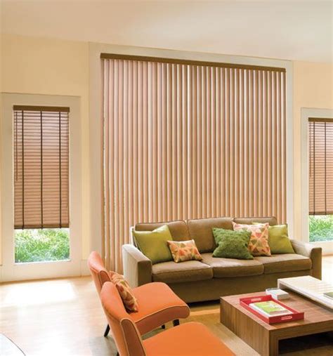 Levolor®️️ 2 Visions Faux Wood Blinds With Coordinating Vertical Blind