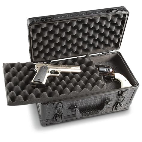 sport lock™ double sided pistol case 226999 gun cases at sportsman s guide