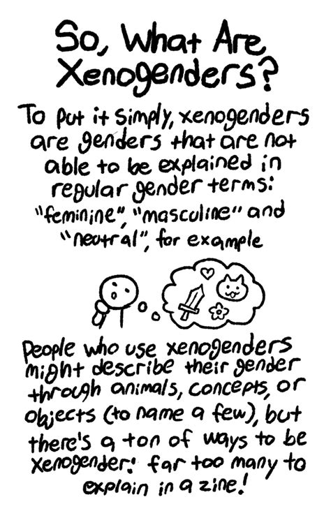 A Quick Introduction To Xenogenders By Vurren