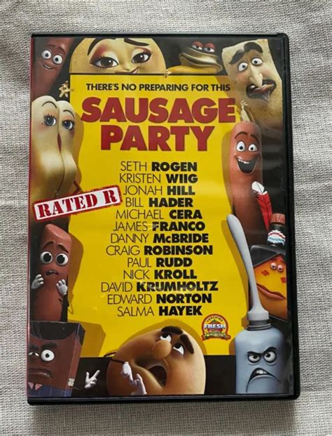 SAUSAGE PARTY DVD Rated R Version Seth Rogen Kristen Wiig Jonah Hill PicClick