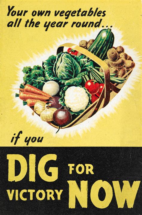 Dig For Victory Now Posters And Prints By Anonymous