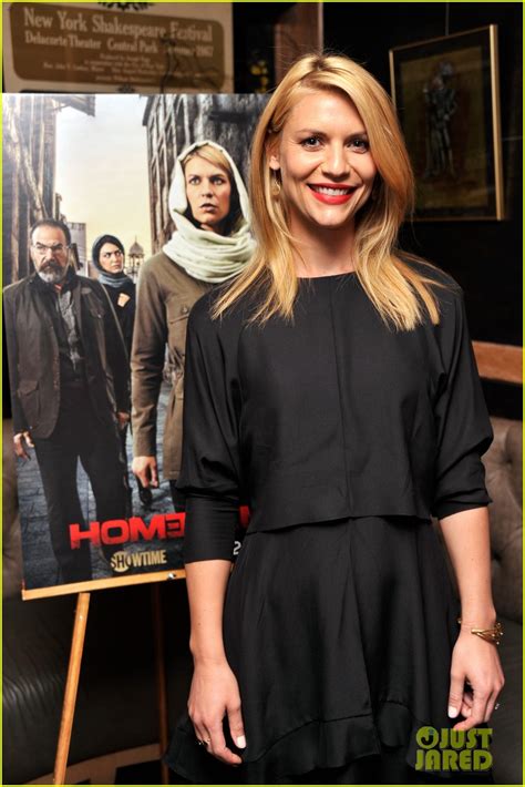 Claire Danes Gets Support From Hubby Hugh Dancy At Homeland Season Four Private Screening