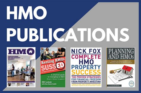 Hmo Publications From Hmo Property Books To Hmo Magazines