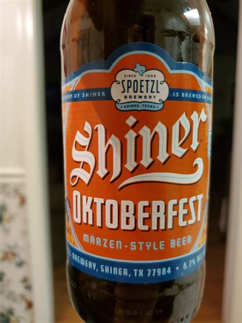 Shiner Oktoberfest My Beer Pix