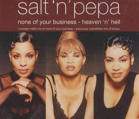 Salt N Pepa None Of Your Business Single Cd Music