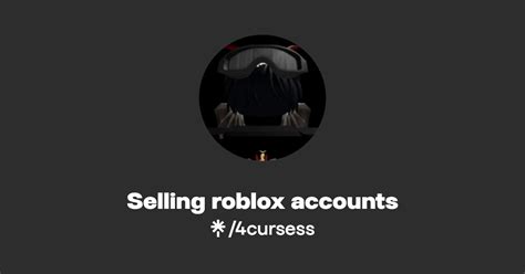 Selling Roblox Accounts Linktree