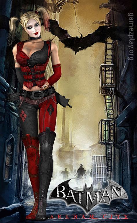 Free Exclusive Batman Arkham City Harley Poster Download