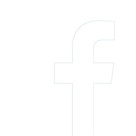 Facebook symbol, facebook logos within a white square. Restaurant van Puffelen