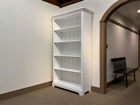 New design tall bookcases with doors,book shelf wood. Shaker Bookcases, Home Library & Entertainment Systems ...
