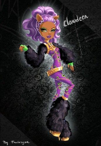 Monster High Fan Art Clawdeen Ghouls Rule Outfit Monster High
