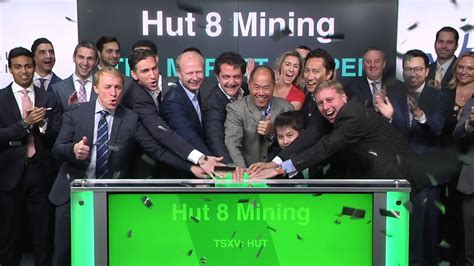 Learn more about our operations. Hut 8 Mining Corp. Opens Toronto Stock Exchange, March 26 ...