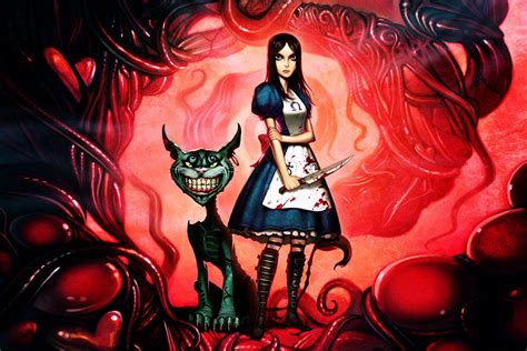 alice madness returns american mcgee s cheshire cat poster my hot posters