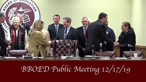 Bayonne Board of Education - Public Meeting - 12/17/19 - YouTube