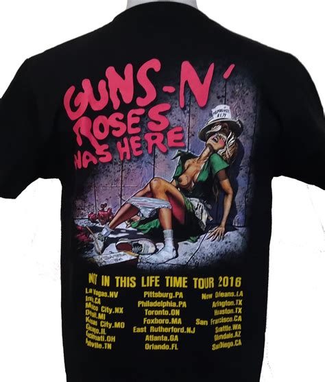 Guns N Roses T Shirt Not In This Life Time Size S RoxxBKK