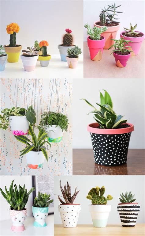 6 Diy Painted Pot Ideas Tell Love And Party
