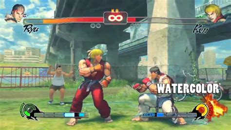 Street Fighter Iv Pc Filters Comparison Hd Youtube