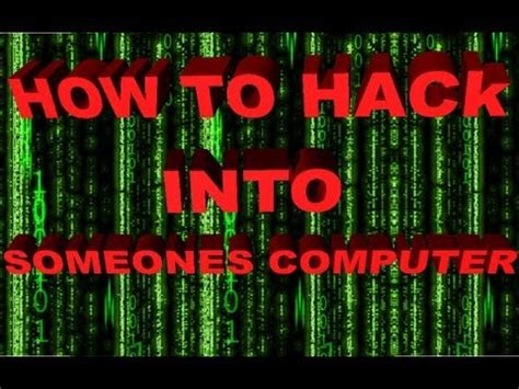 Depending on the strength of the password, it will usually take a few minutes to. How to hack someones computer! (Mac-PC) - YouTube