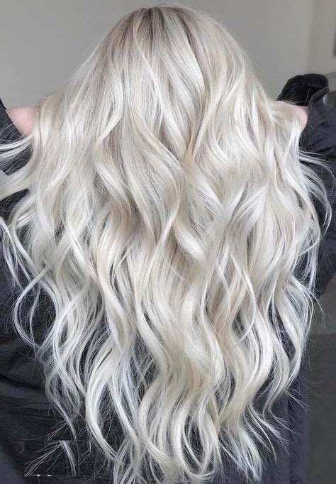 Icy Blonde Hair Color Ideas