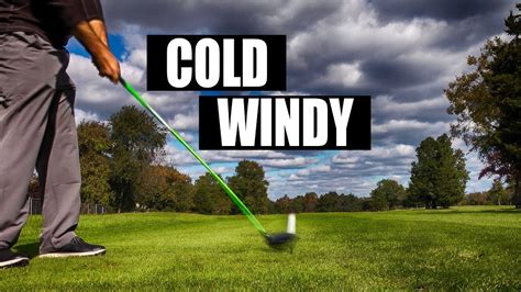 Cold and windy yet great fun Golf Vlog 86 - YouTube
