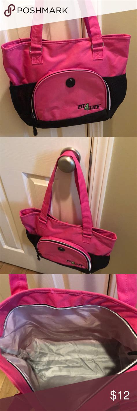Fit 4 Life Pink Gym Bag Pink Gym Bags Pink Gym Gym Bag
