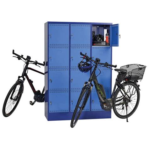 Ladestation -Strength II- für E-Bikes und Pedelecs, 8 oder 12 Fächer, versch. Farben 36372