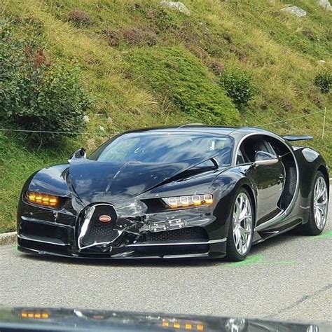 Bugatti Chiron And Porsche 911 Crash In Switzerland In 4 Vehicle Pileup