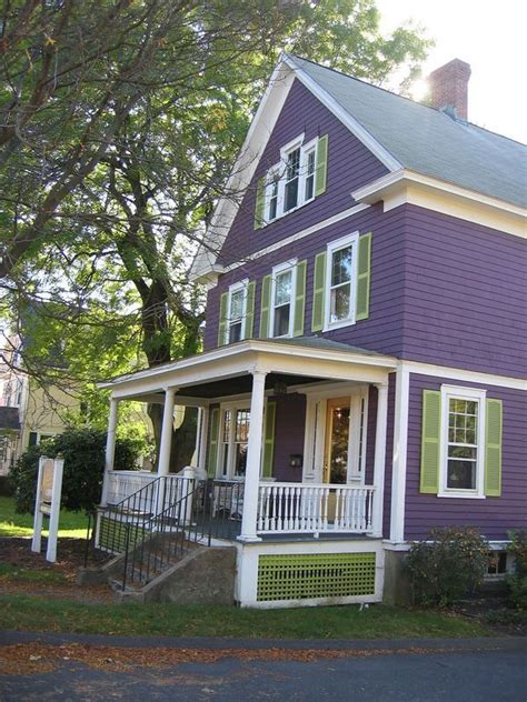 Purple Exterior House Paint Royaltydrawings