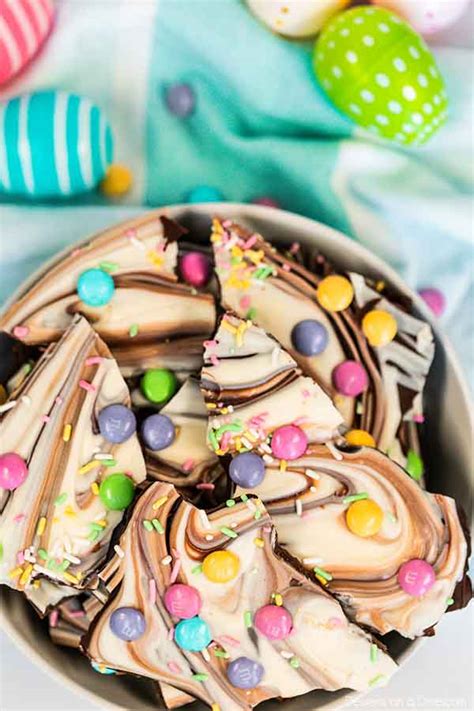 Easter Chocolate Bark Recipe Easter Bunny Bark