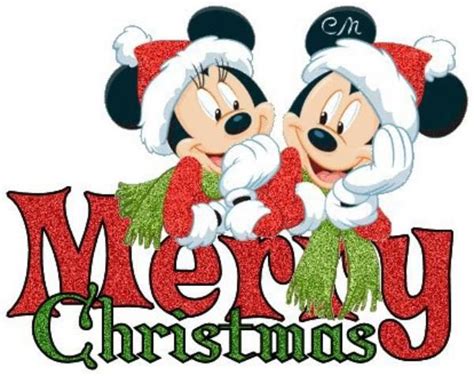 Mickey And Minnie Merry Christmas Disney Merry Christmas Mickey