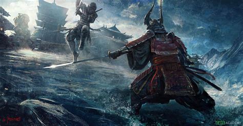 Samurai Warriors Digital Art Wallpaper Hd Games K Wallpapers Images