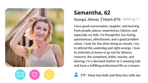Woman Over 50 Dating Profile Examples With Tips —