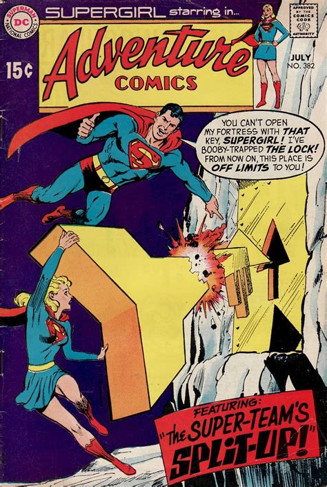 Supergirl Comic Box Commentary Back Issue Box Adventure Comics 382