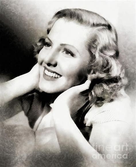 Jean Arthur Vintage Actress Jean Arthur Actresses Portrait