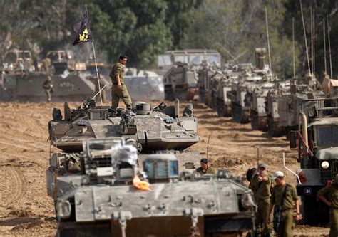 As Hamas Rockets Fly Israel Moves Toward Ground Invasion Of Gaza Strip