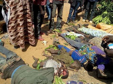 Graphic Photos Over 40 People Including Children Killed