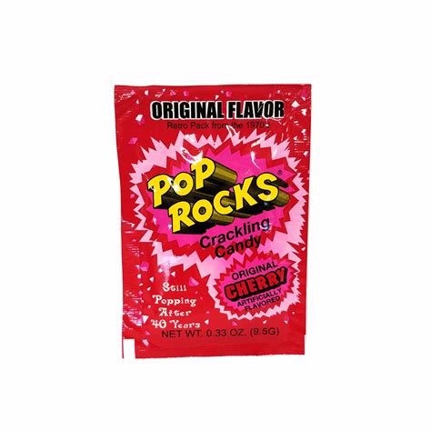 Pop Rocks Original Cherry Pixies Candy Parlour