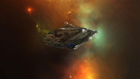 Download Nebula Space Sci Fi Spaceship 4k Ultra Hd Wallpaper By Grahamtg