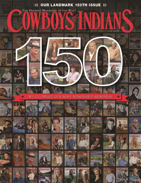 Cowboys And Indians Magazine Cowboys And Indians Indians Cowboys