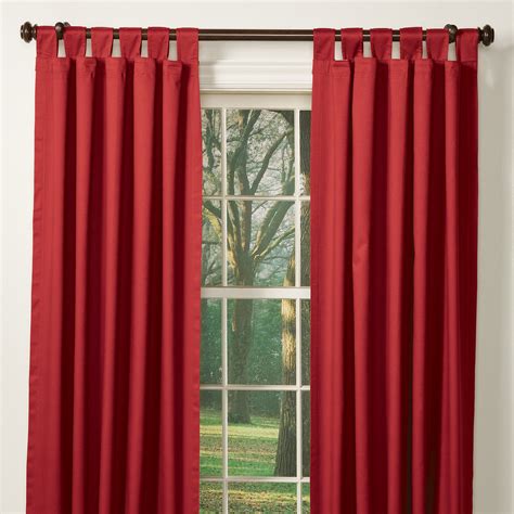Fieldcrest luxury linen border stripe sheer rod pocket back tab single curtain panel. Window Curtains for Winter - HomesFeed