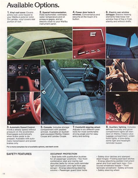 1979 Chevrolet Malibu Brochure